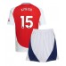 Maillot de foot Arsenal Jakub Kiwior #15 Domicile vêtements enfant 2024-25 Manches Courtes (+ pantalon court)